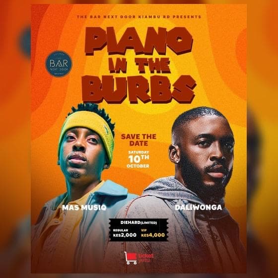 Piano In The Burbs poster
